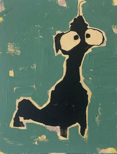 Outsider Art, Acrylic Painting: 'Likeness'
