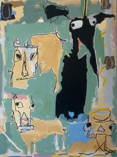 Gemälde der Art brut: „Come See“