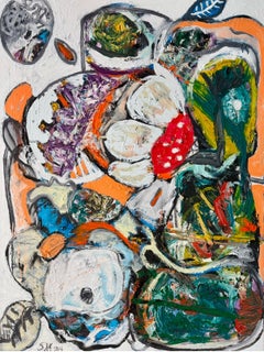 Mixed Media Painting titled "Future love" 31 x 41