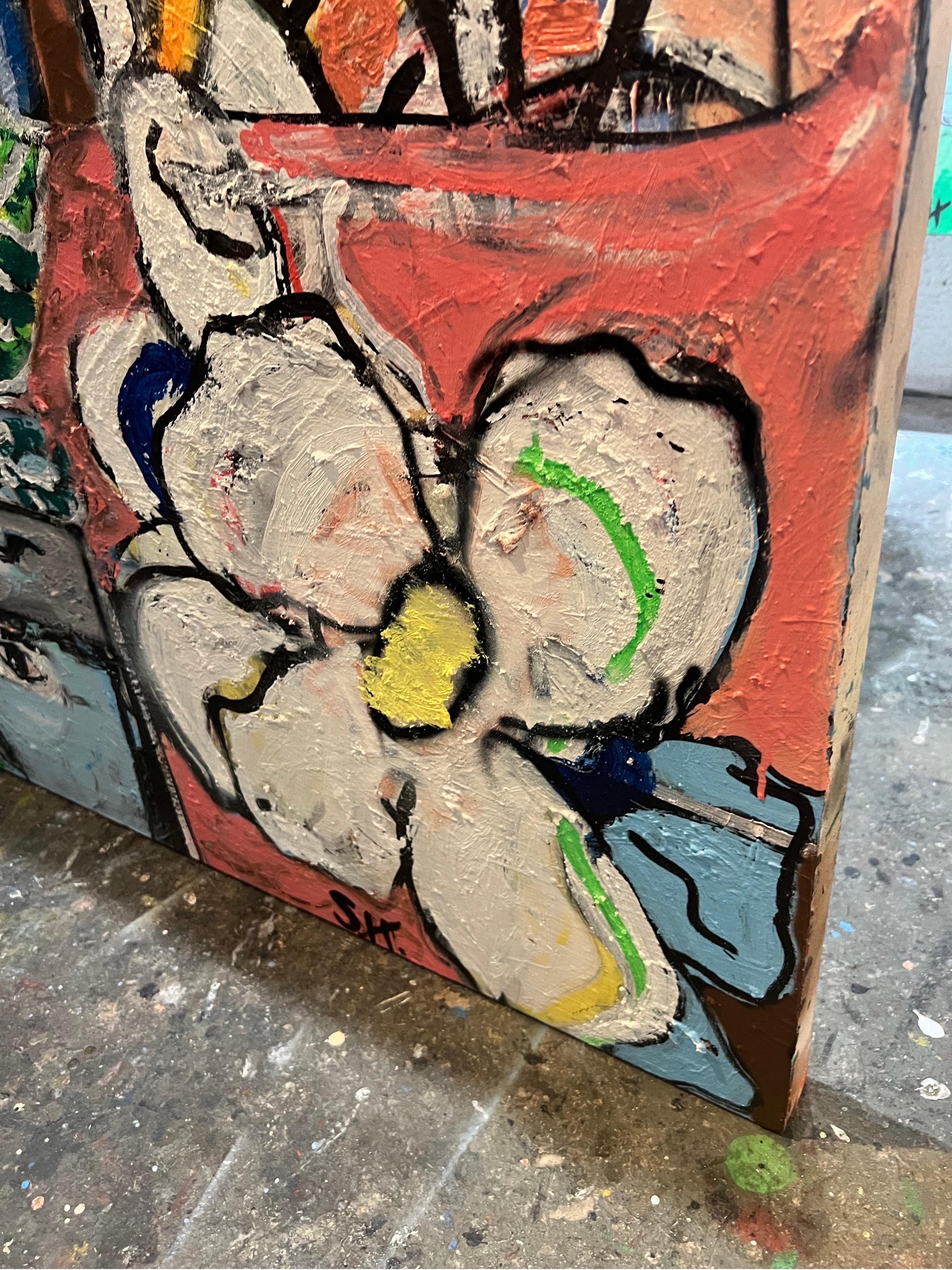 Mixed Media Painting titled 