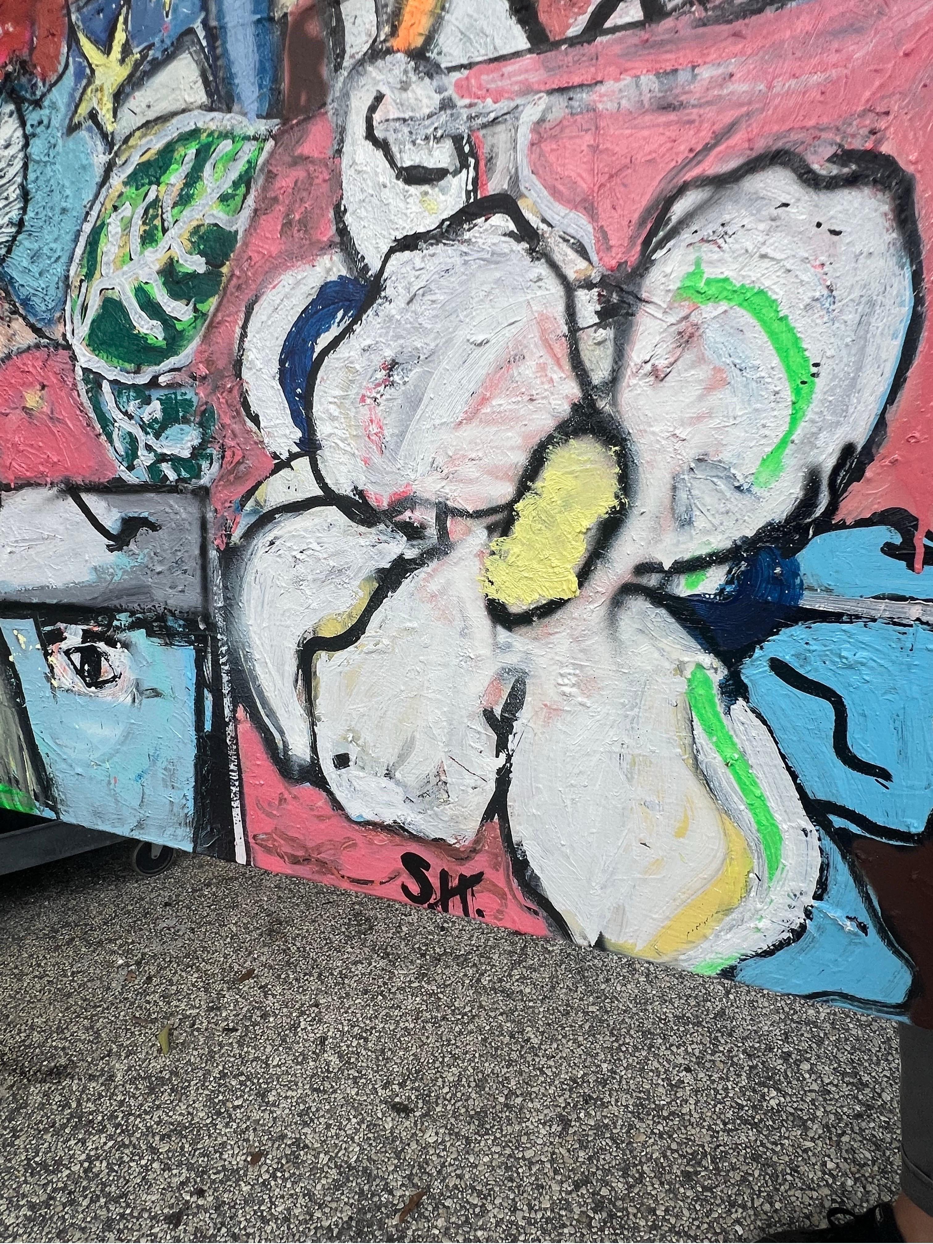 Mixed Media Painting titled 