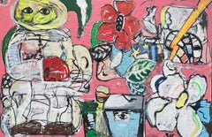 Mixed Media Painting titled "M83" 40 x 60