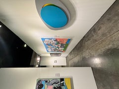 Mixed Media Painting titled “The Architect of Breath” 68 x 96