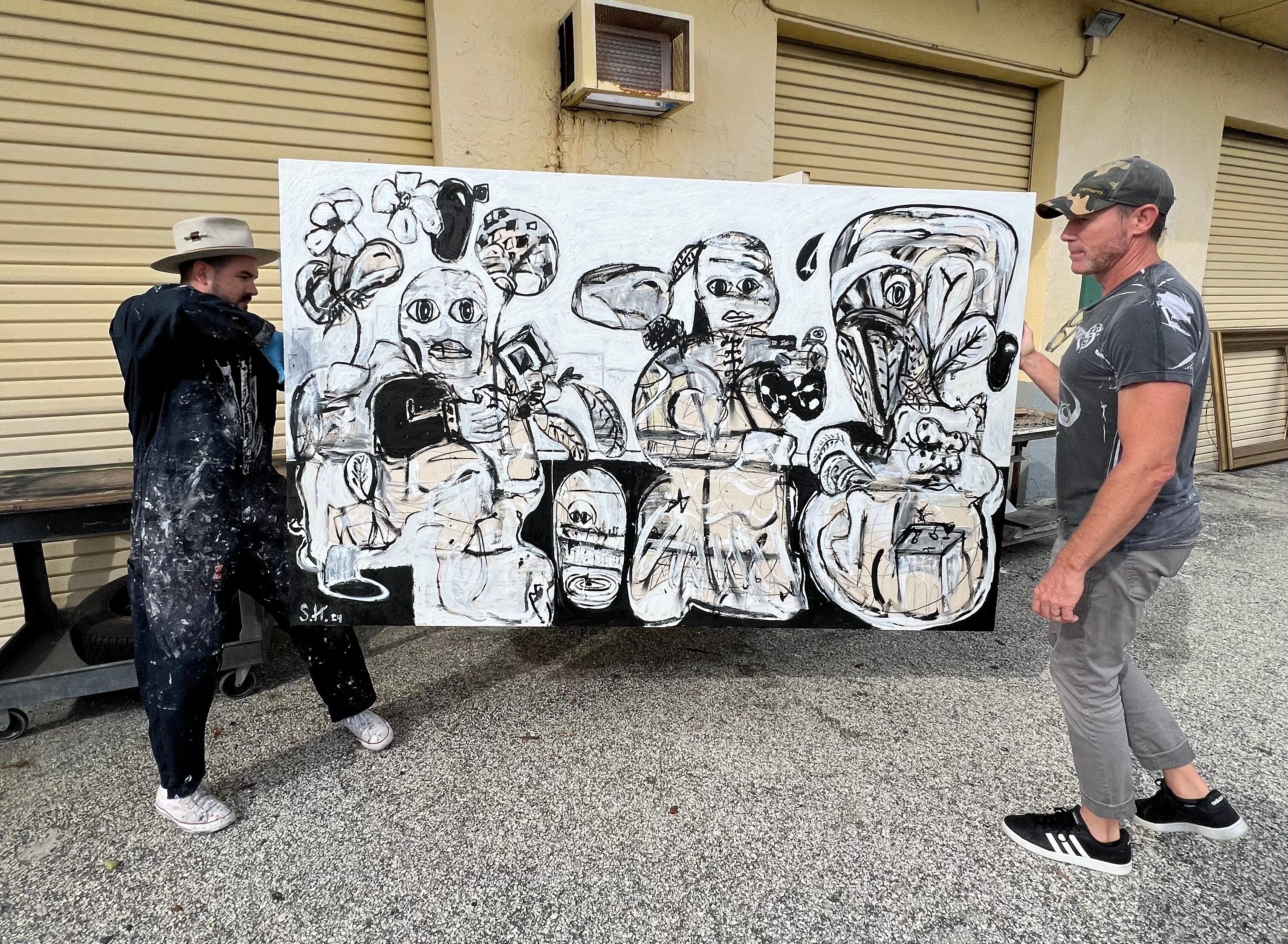 Quadro a tecnica mista intitolato 