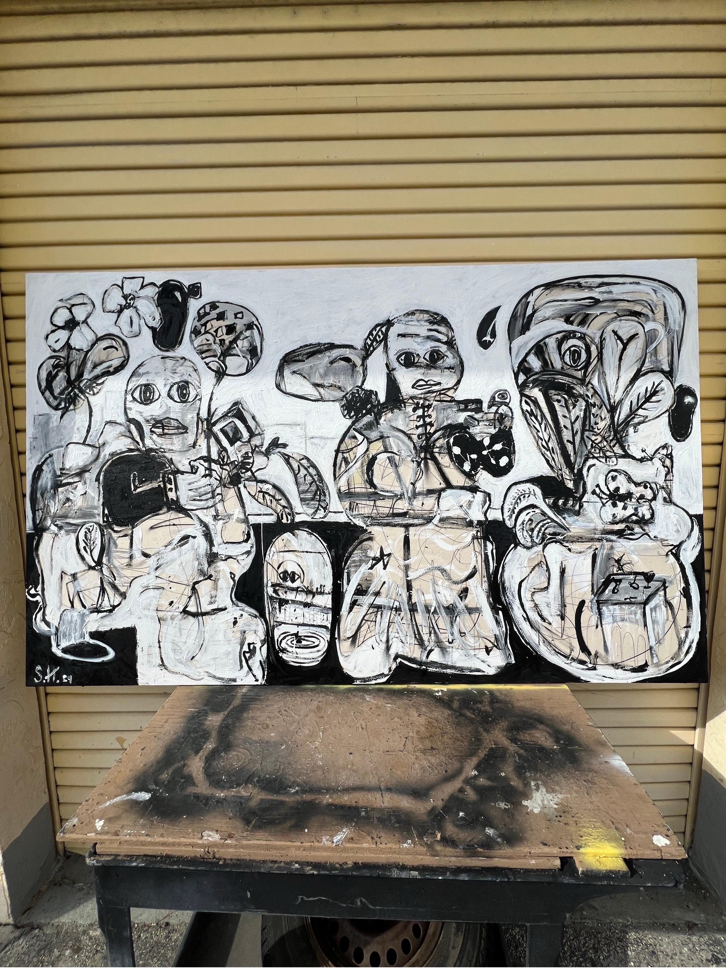 Quadro a tecnica mista intitolato 