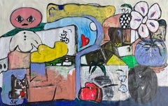 Mixed Media Painting titled “You do You” 43.5 x 66.5