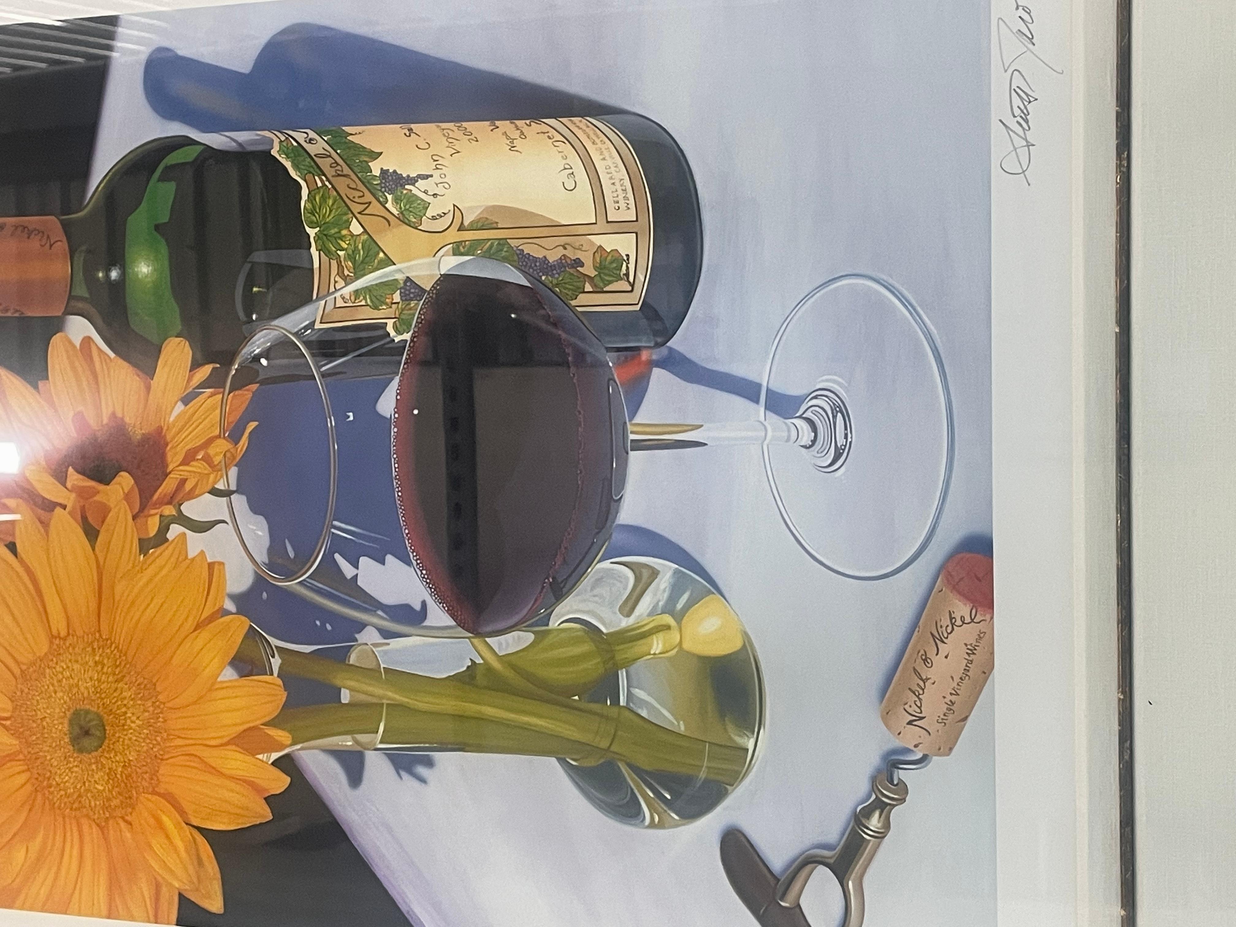 This is an Scott jacobs lithograph signed and numbered. In good condition. Measures 42x34 never hung