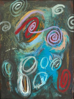 "Never Alone" New York Graffiti Abstract