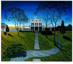 Big House: Homage to America (hand embellished/painted by artist), Scott Kahn