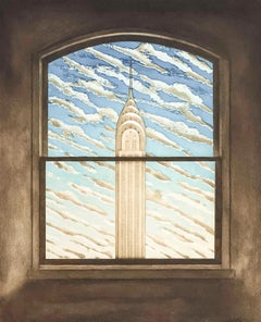 "Chrysler Building" Scott Kahn, New York City Skyscraper, Contemporary Print