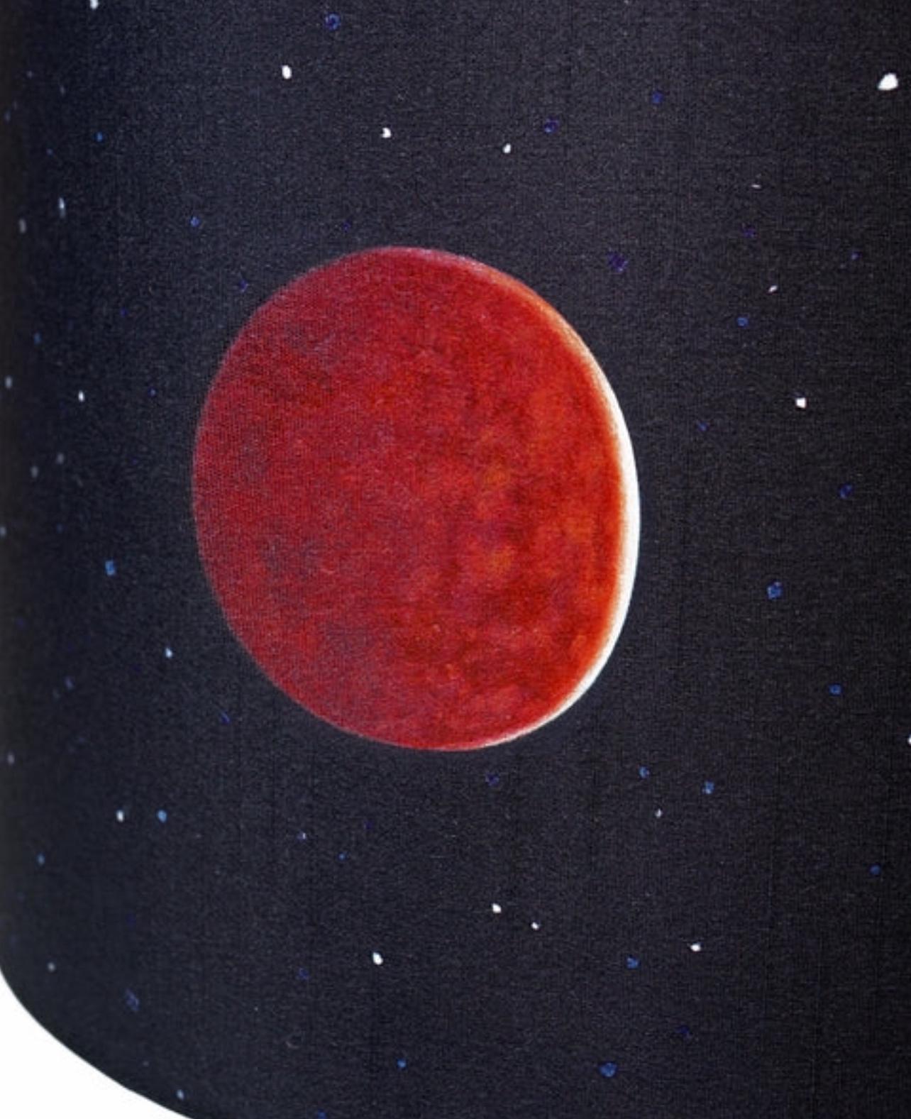 Scott Kahn, Lunar Eclipse, mixed media sculptural lamp (after) For Sale 1