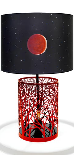 Scott Kahn, Lunar Eclipse, lampada scultorea a tecnica mista (dopo)