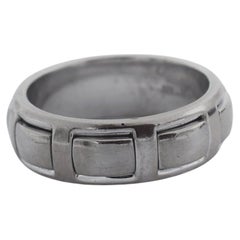 Scott Kay 19k 800 White Gold Woven Band Ring