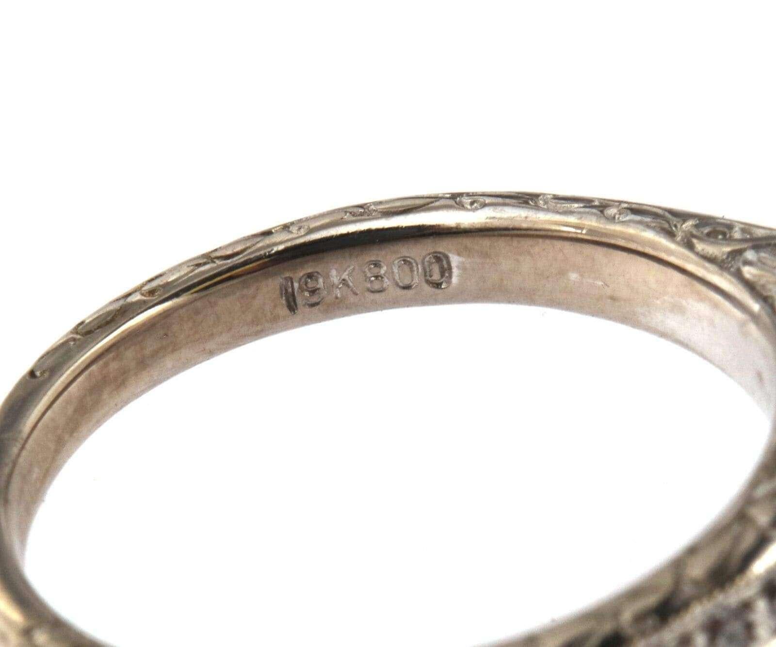Scott Kay: 19 Karat und Platin Ring mit Diamant-Halo-Halskette im Angebot 1