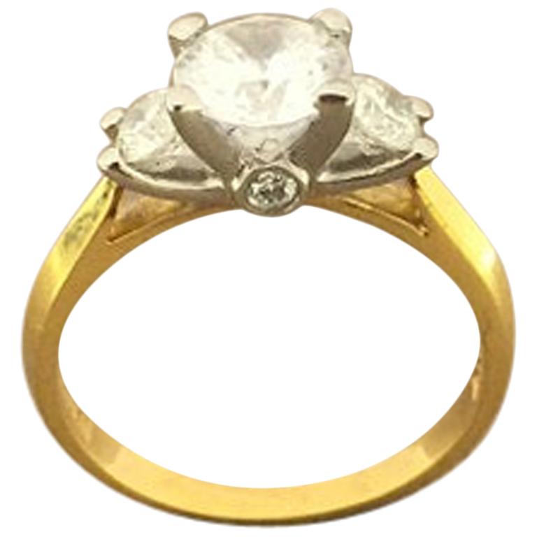 Scott Kay Ladies Crown Setting Ring M722RD10FP For Sale