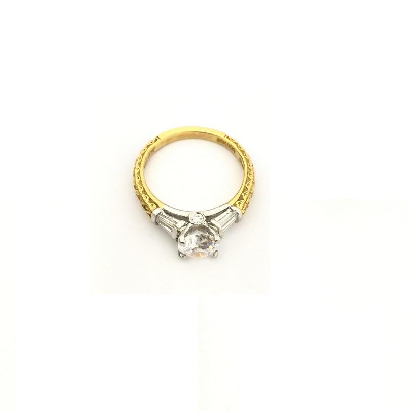 Scott Kay Ladies Diamond Engagement Ring M1123BDRD10PPR 2