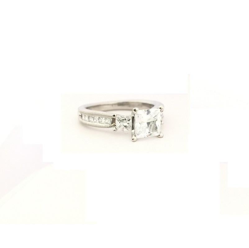 Scott Kay Ladies Diamond Engagement Ring M1154QD10PP In New Condition For Sale In Wilmington, DE