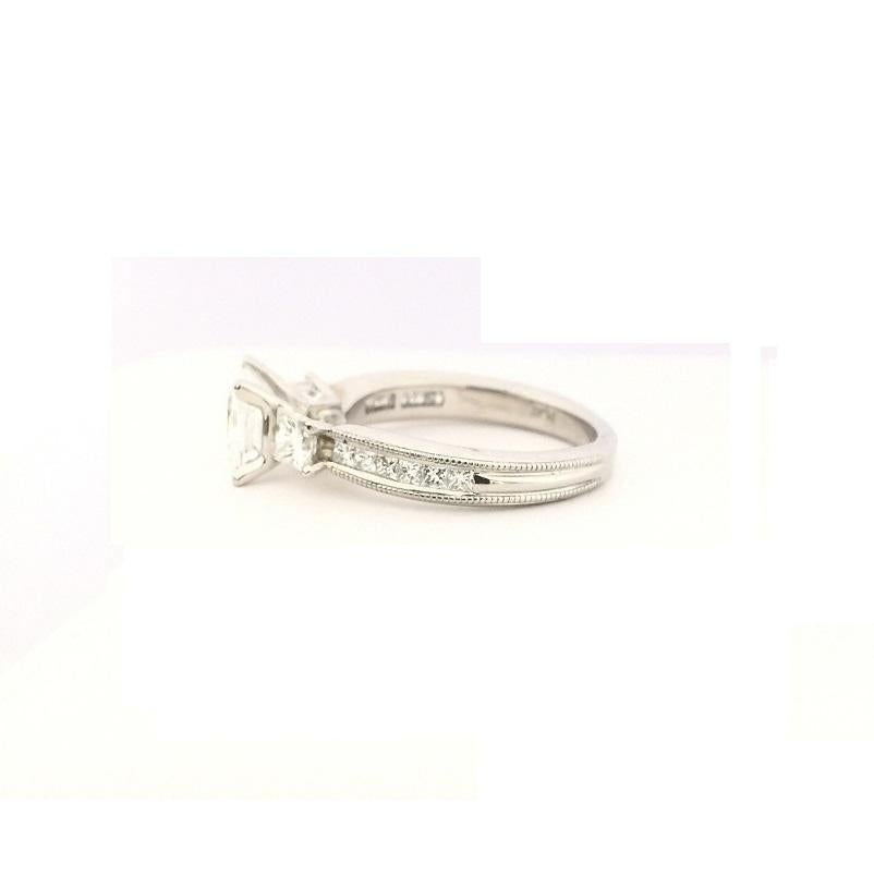 Scott Kay Ladies Diamond Engagement Ring M1154QD10PP For Sale 2