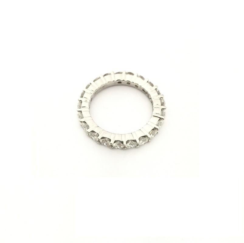 Scott Kay Ladies Diamond Eternity Ring in Platinum
Diamonds 2.10 carat total weight 
Ring Size 6
EB111RDPP