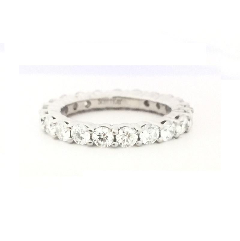 Scott Kay Ladies Diamond Eternity Ring EB111RDPP In New Condition For Sale In Wilmington, DE