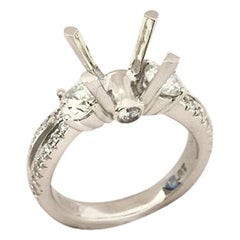 Used Scott Kay Ladies Diamond Setting Ring M1087RDPP