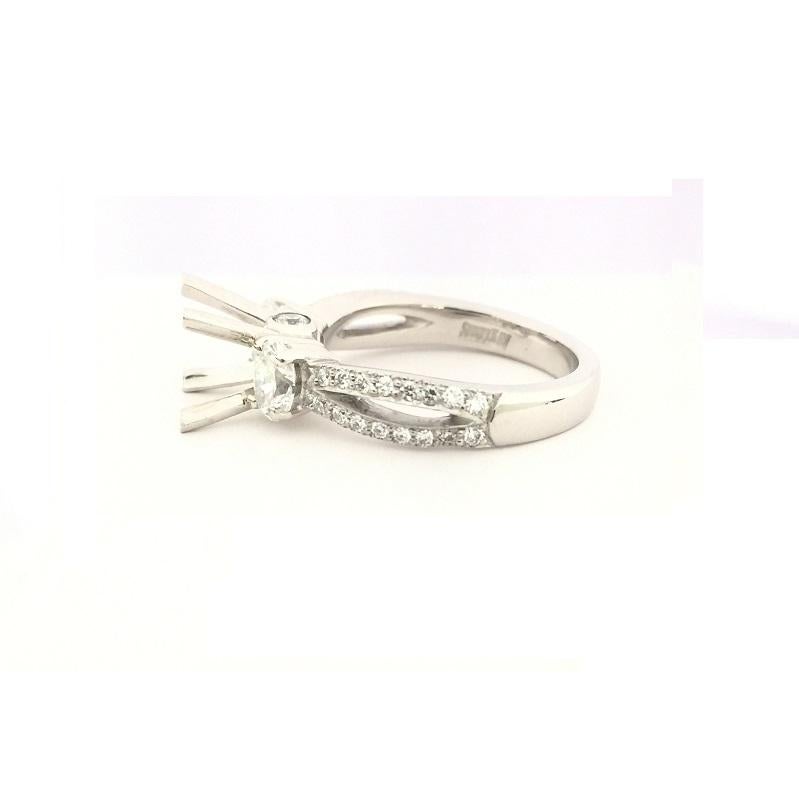 Scott Kay Ladies Diamond Setting Ring M10880DRDPP For Sale 1