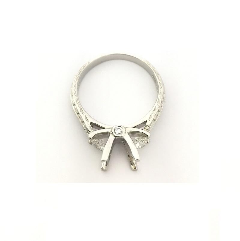 Scott Kay - Incastonatura di diamanti da donna in platino
Diamante da 0,40 carati 
Anello misura 7
M1129RD10PP