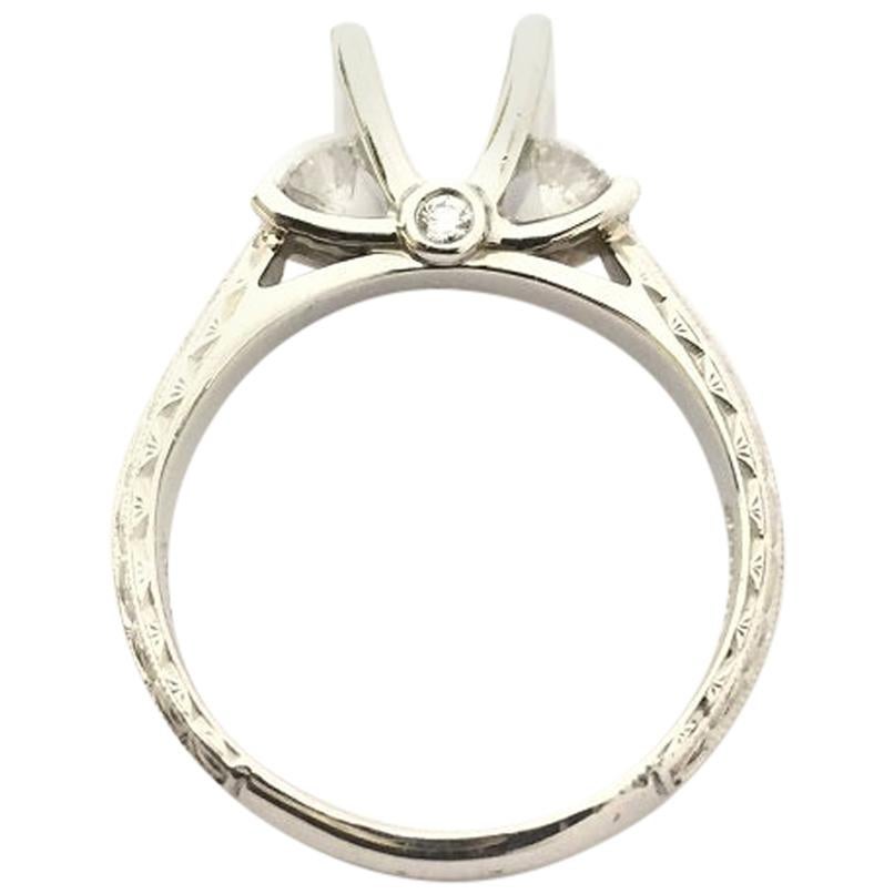 Scott Kay Ladies Diamond Setting Ring M1129RD10PP For Sale