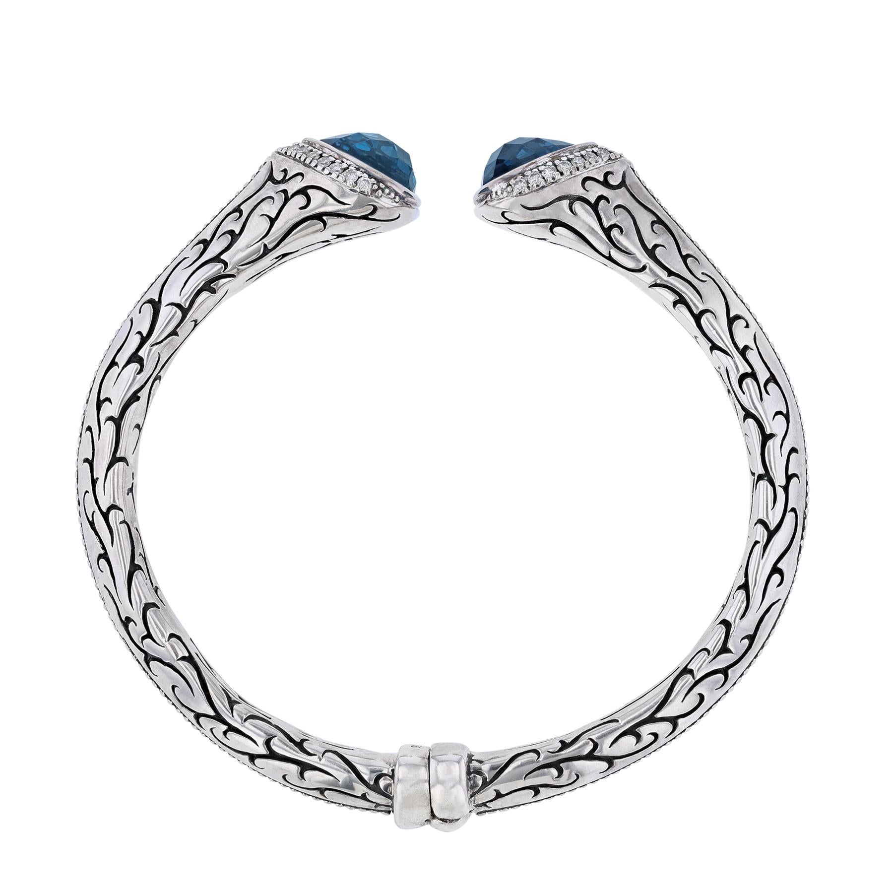 london blue topaz bracelet