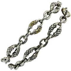 Scott Kay Silver and Gold Bracelet