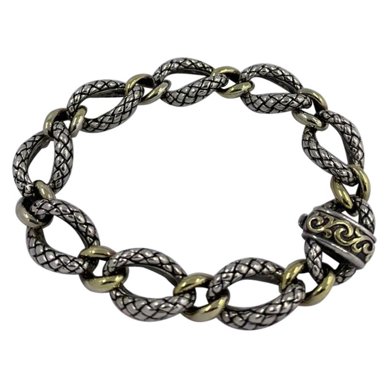 Scott Kay Silver and Gold Bracelet