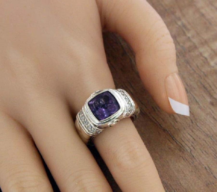 kay amethyst ring