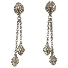 Scott Kay Boucles d'oreilles pour femme en argent sterling et or E1462TPM