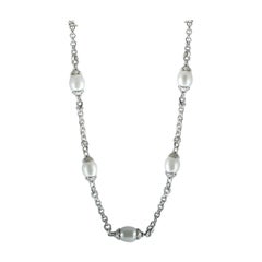 Collier chaîne Scott Kay en argent sterling et perles