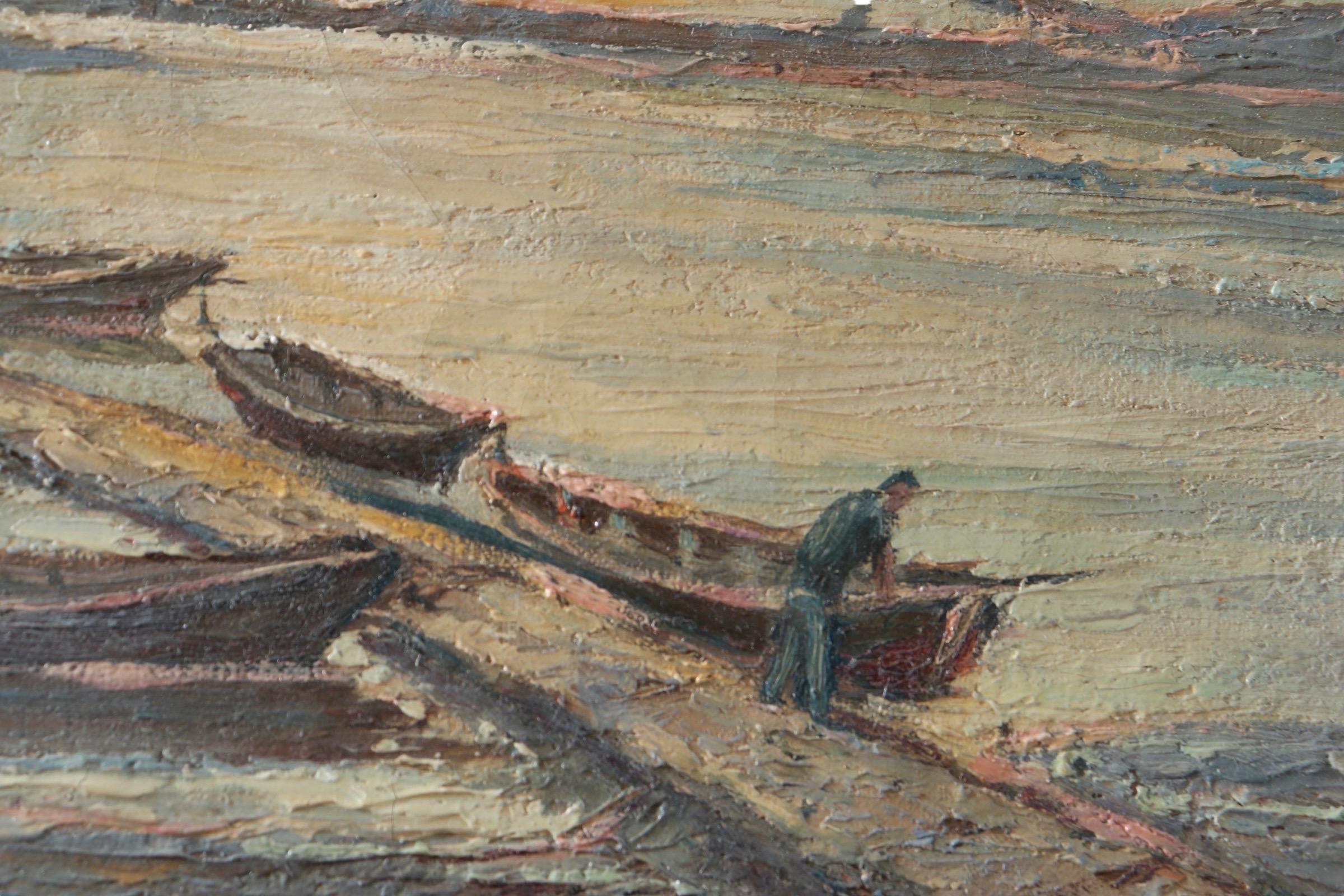 20th Century Scott McDaniel Signed Oil on Canvas
