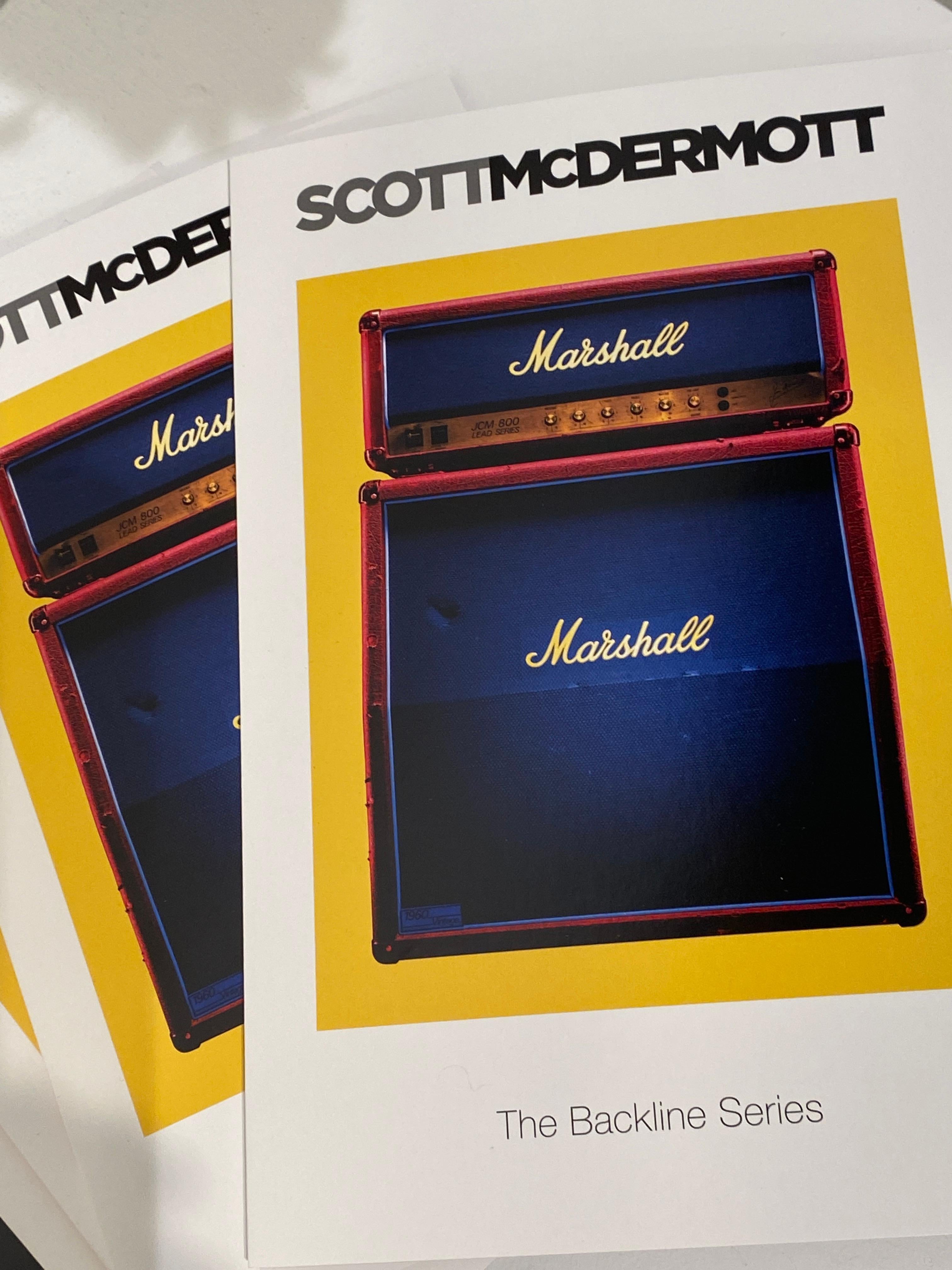 Marshall JCM 800 - Music photography, dye sublimation on aluminum, flush mounted For Sale 6