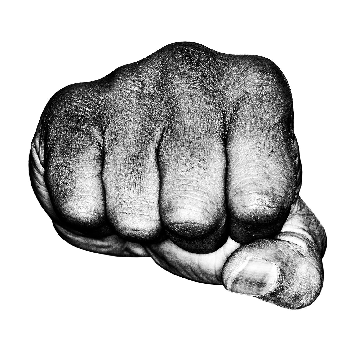 Scott McDermott Portrait Photograph - Mike Tyson's Fist