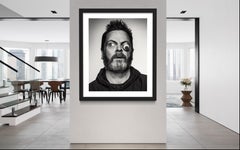 Portrait of Nick Offerman with Slinky Eye