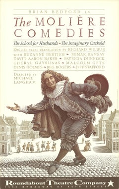 1989 After Scott mckowen 'The Moliere Comedies' Advertising USA