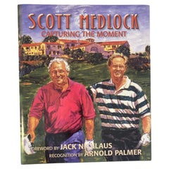 Vintage Scott Medlock Capturing the Moment Hardcover Book 2010 Signed