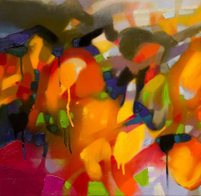 A New Hope - 21e siècle, contemporain, peinture figurative, peinture à l'aérosol - Painting de Scott Naismith
