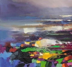 A Vibrance Emerges - 21st Century, Contemporary, Figurative Painting, Oil