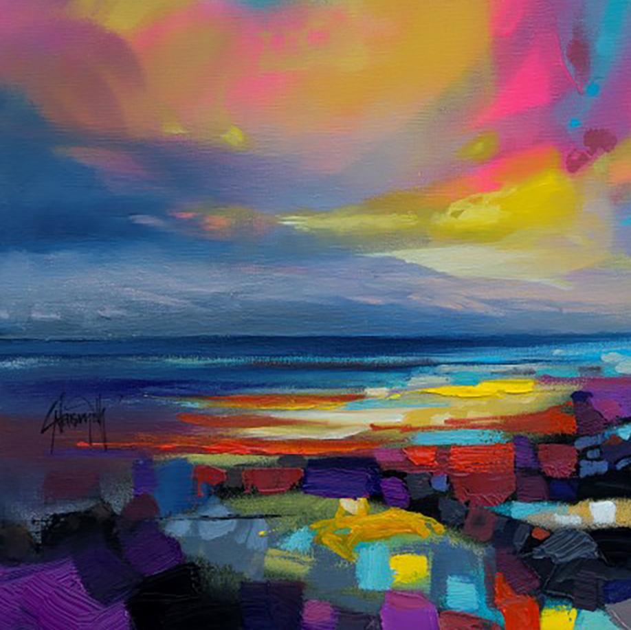 Electric Mull - Siglo XXI, Contemporáneo, Pintura Figurativa al Óleo, Pintura en Spray - Painting de Scott Naismith