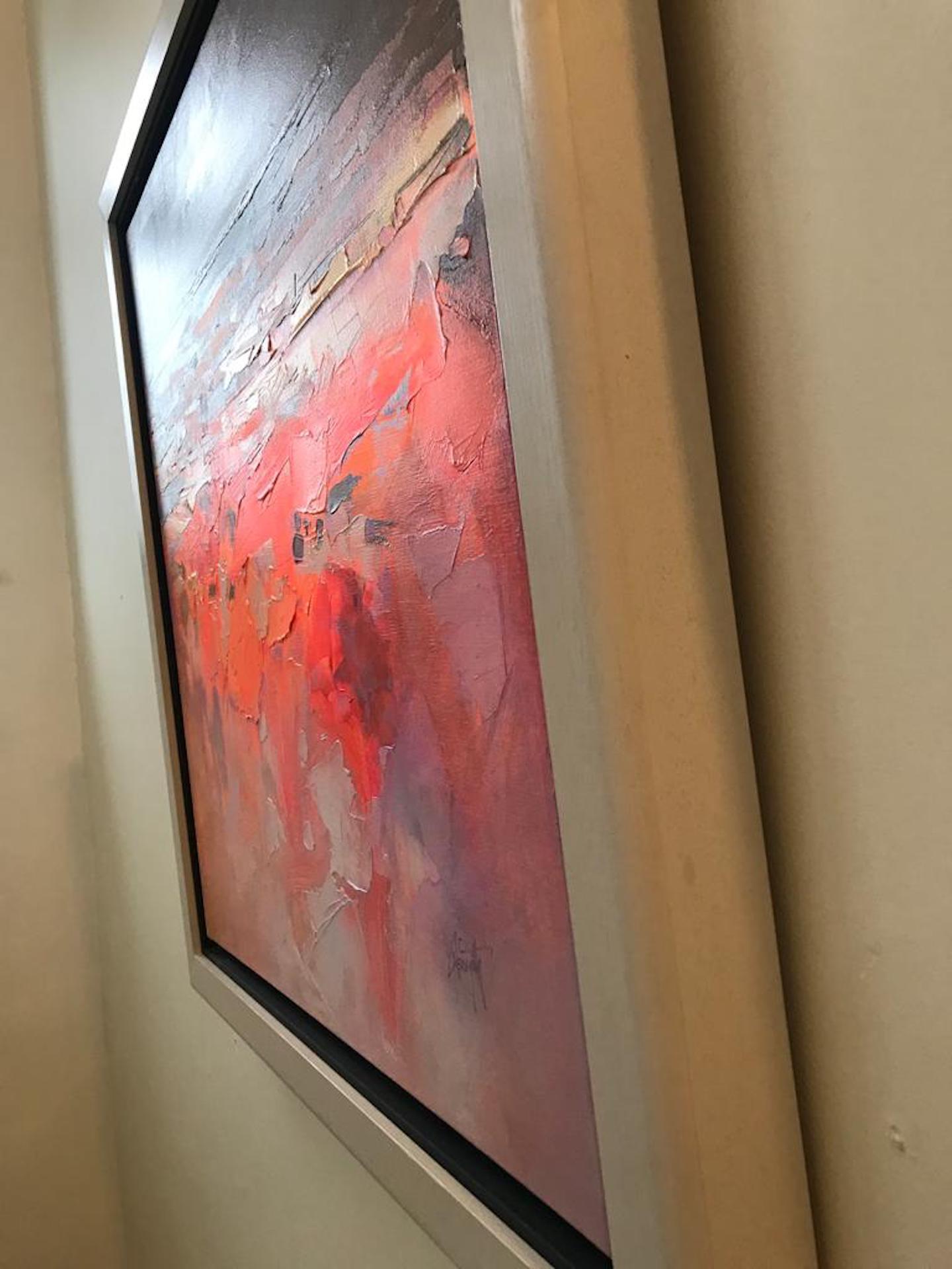Dinámica de fluidos III, Scott Naismith, Arte fluorescente, Pintura abstracta de paisajes 3