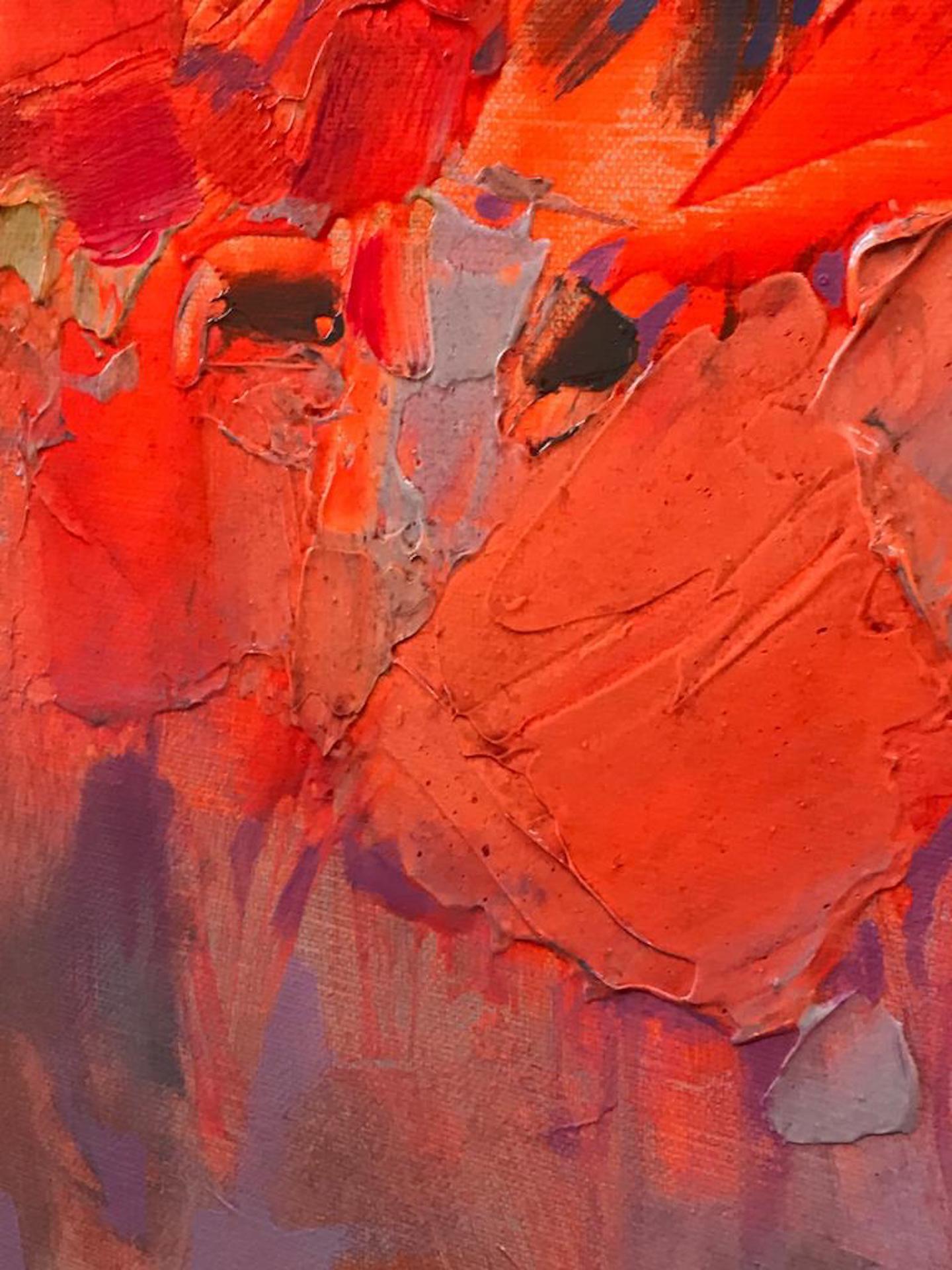 Fluid Dynamics III, Scott Naismith, Fluorescent Art, Abstract Landscape Painting For Sale 5