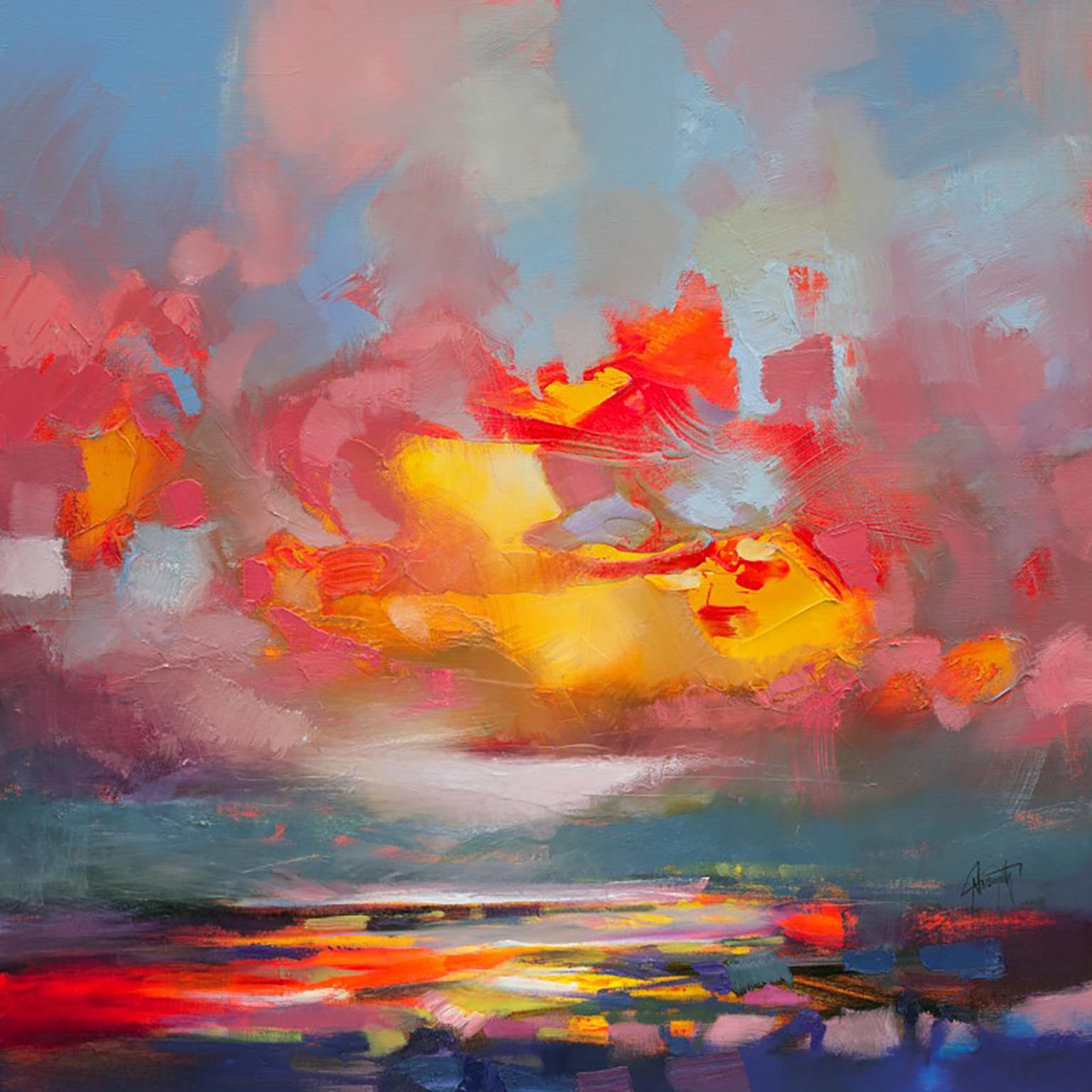Forces Of Nature - 21st Century, Contemporary, Figurative Painting, Oil, Acrylic