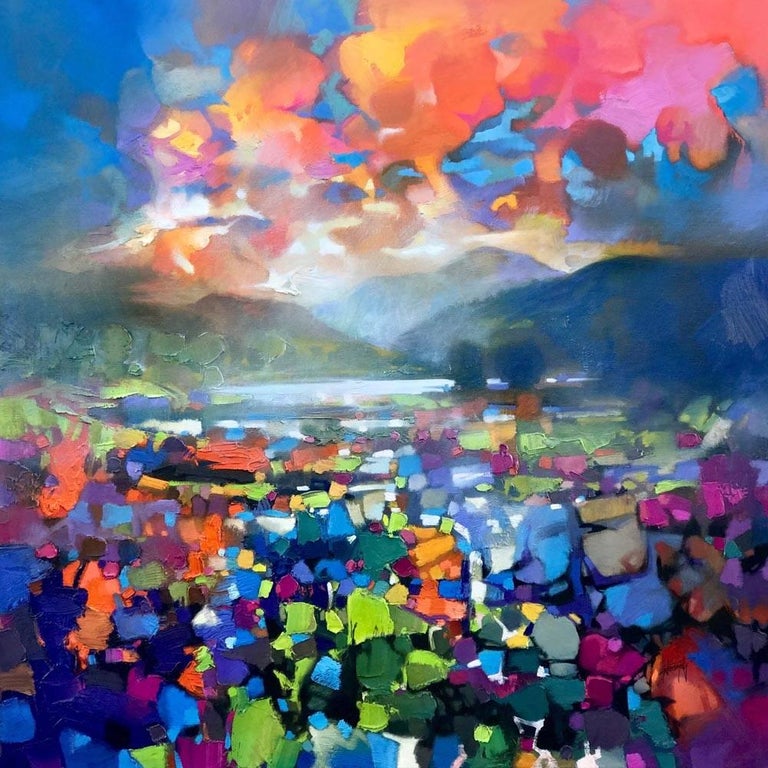 Scott Naismith - High Resonance, Scottish Landscape ... Many of the paintings featured in this scottish art website were started and completed by each artist within the landscape being painted.