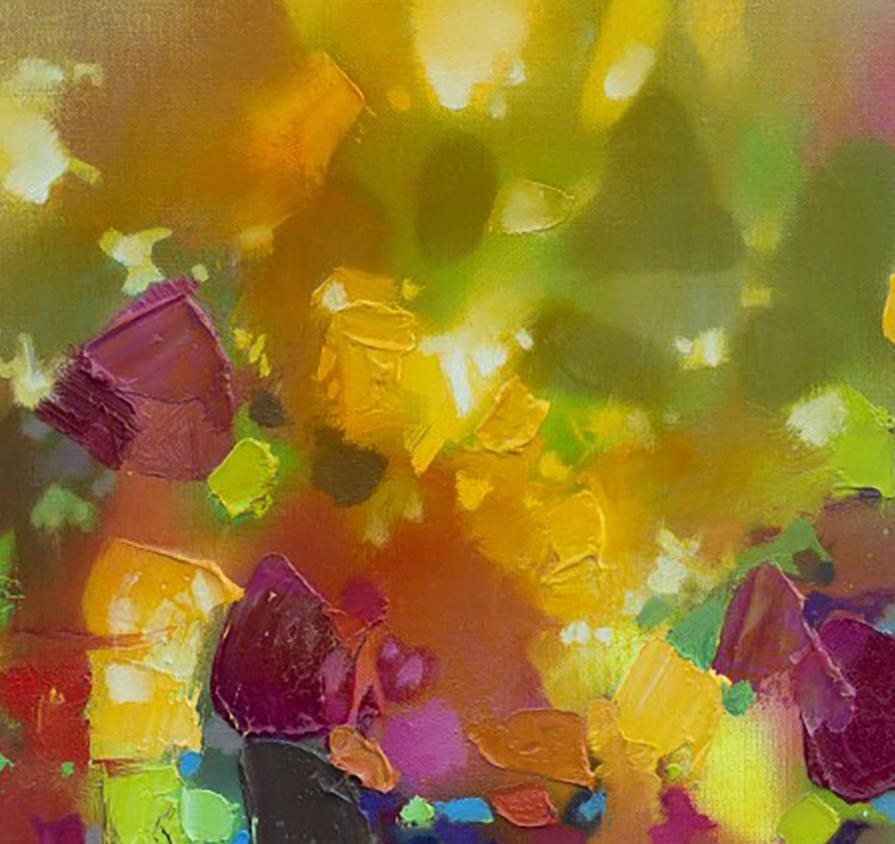 Light Permeates - 21e siècle, contemporain, figuratif, peinture à l'huile, peinture à l'huile en vente 1