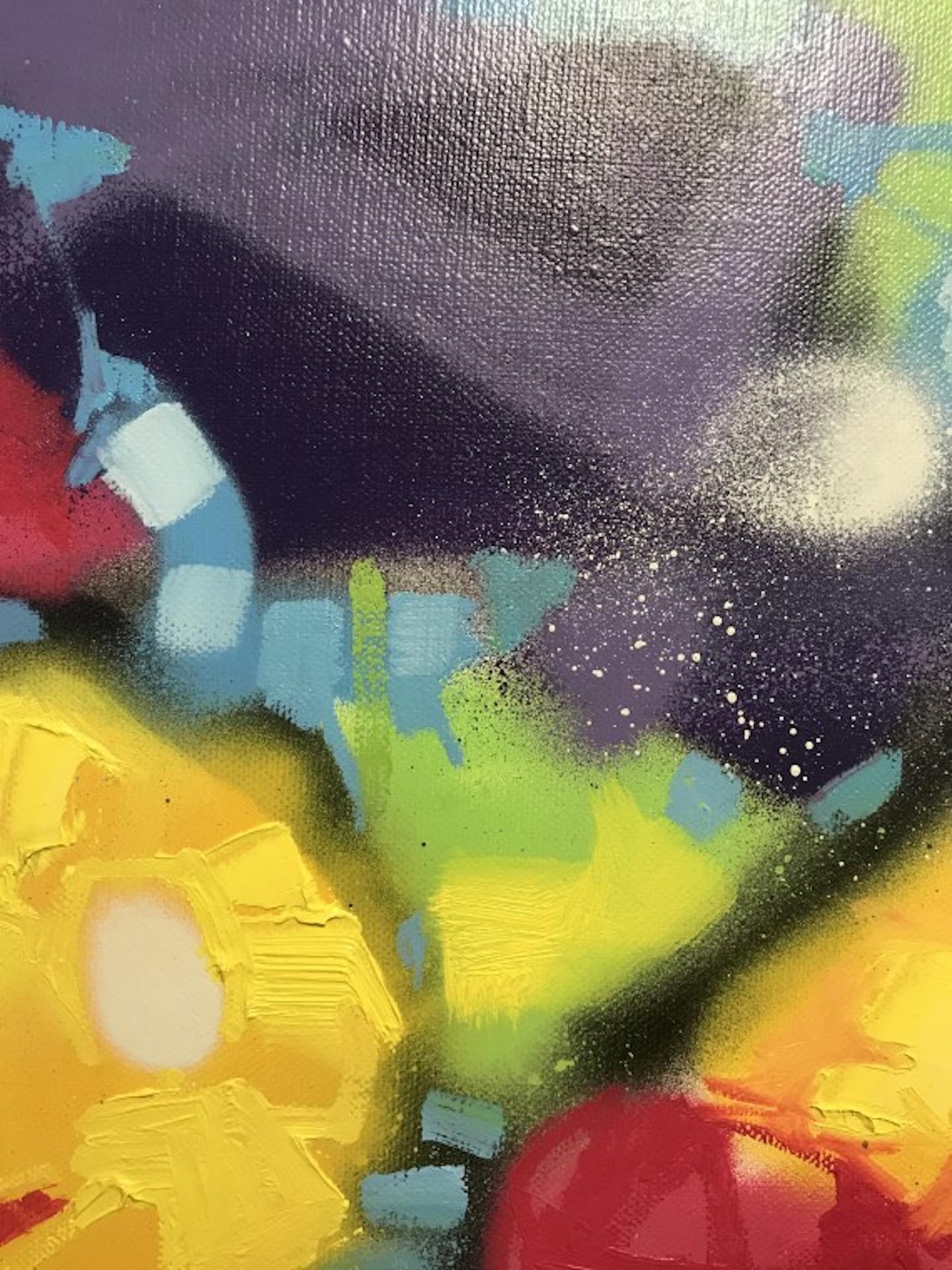 Scott Naismith, « Scattered Color II », peinture originale, art coloré en vente 5