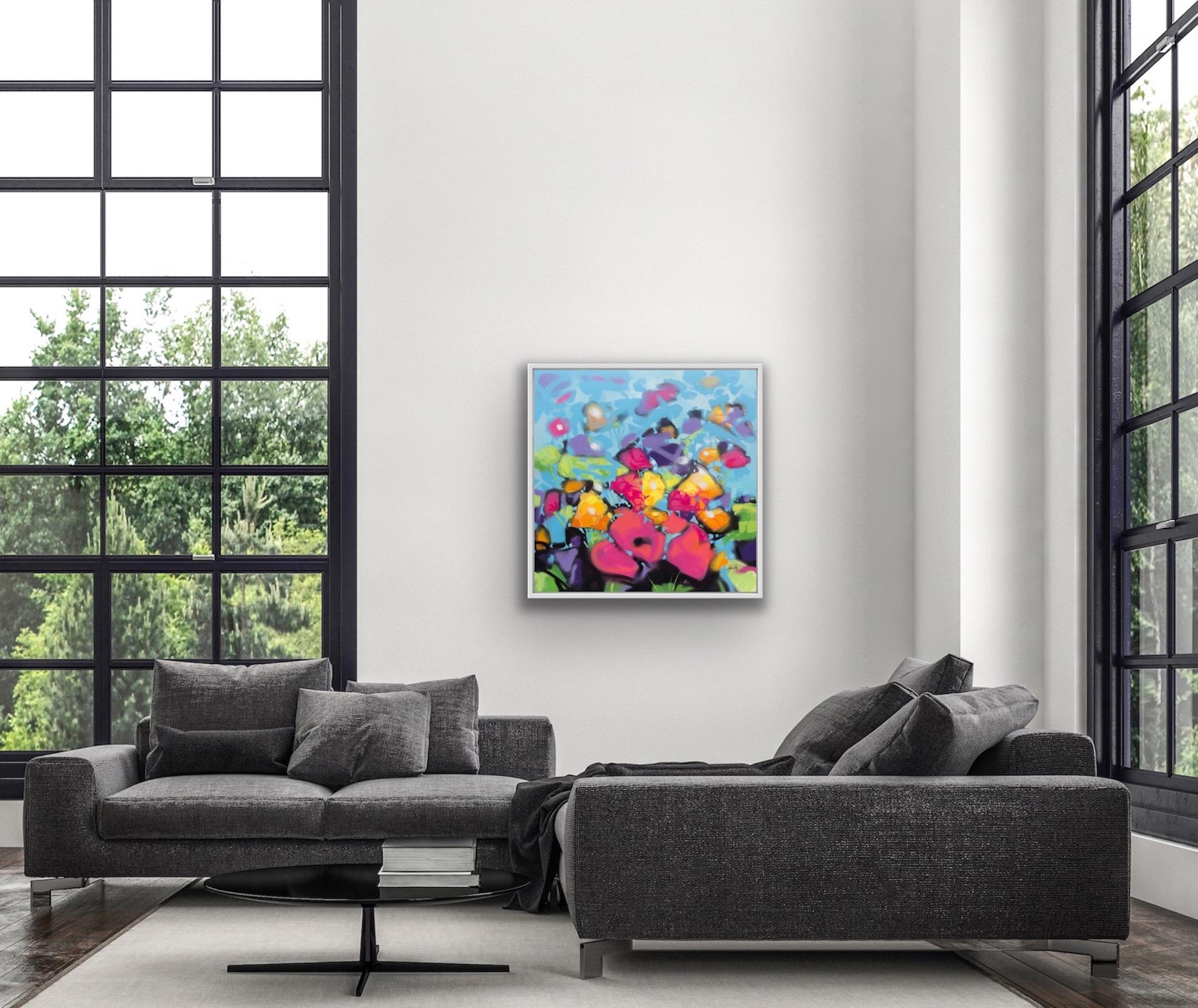 Scott Naismith, Color disperso II, Pintura original, Arte colorido 8